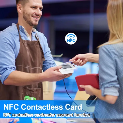 Vista 4 de Symcode Escáner de código de barras integrado Lector NFC 1D 2D Módulo de escaneo de código QR 3 interfaz TTL Escáner de código de barras NFC lector