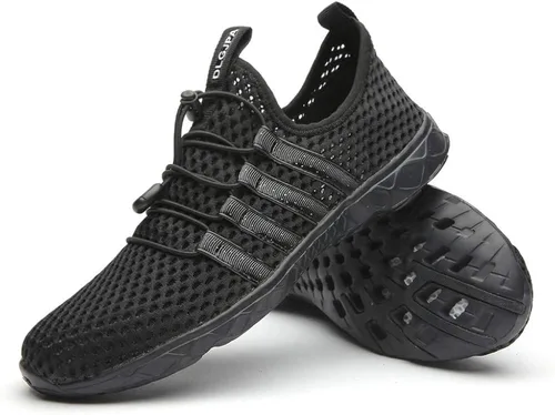 Vista 6 de DLGJPA - Zapatos deportivos Aqua ligeros para agua para hombre zapatos de secado rápido para deportes y para caminar.