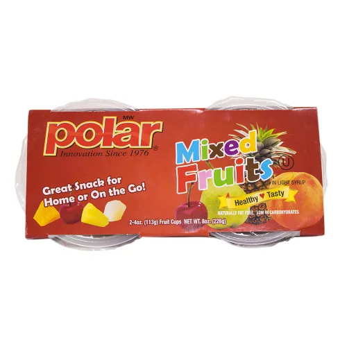 Vista 7 de MW Polar Taza de aperitivos, segmentos de naranja mandarina en gel sabor naranja, 4 onzas (paquete de 12)