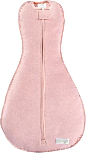 Vista 10 de Woombie Original Pink Blush Chevron One-Step manta de bebé, Pink Blush