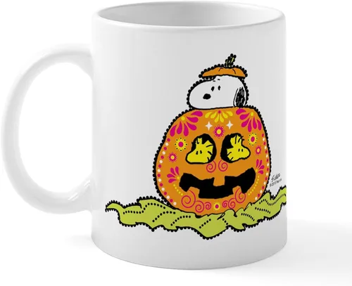 Vista 71 de CafePress Sincere Pumpkin Patch Mug Taza de café de cerámica de 11 oz (11.0 fl oz)