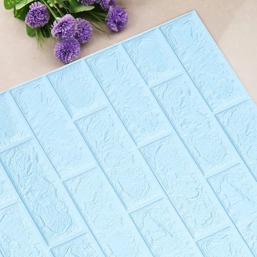Vista 9 de UNICOO - Paneles de pared 3D autoadhesivos con efecto ladrillos reales para decoración de pared de habitación de niños, sala de estar, TV, 116 pies