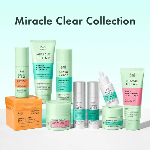 Vista 9 de Rael Removedor de maquillaje, Bálsamo limpiador Miracle Clear – Bálsamo removedor de maquillaje Twist-Up con aceites de salvado de arroz y jojoba