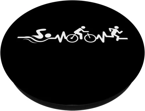 Vista 2 de Triathlon Heartbeat - Bicicleta de natación con agarre y soporte para teléfonos y tabletas