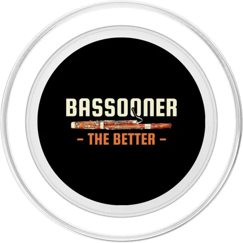 Vista 2 de Fagot The Better Bassoonist Instrument Fagot Músico PopSockets MagSafe PopGrip para iPhone
