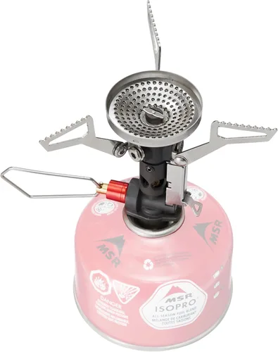 Vista 2 de Estufa de Camping y Mochilero Ultraligera MSR PocketRocket Deluxe