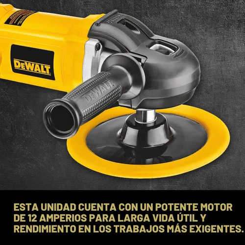 Vista 5 de DeWalt DWP849X 7-9 pulgadas Pulidora de velocidad variable con arranque suave