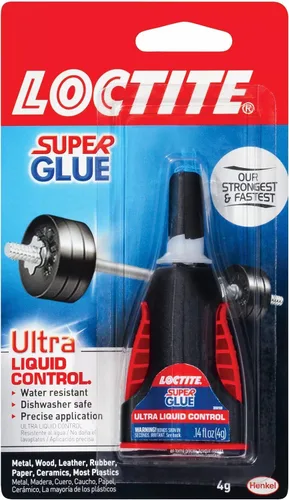 Vista 10 de Loctite Super Glue Ultra Liquid Control, 0.14 fl oz, 1, Botella
