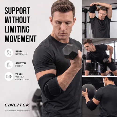 Vista 6 de Codera ajustable para hombres y mujeres, alivio instantáneo del dolor para codo de tenis, codo de golfista, tendinitis y artritis, soporte avanzado
