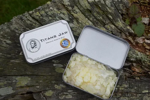 Vista 10 de Titans Jaw - 1 onza/1.00 oz de lágrimas pequeñas de alta calidad para fuerza de mandíbula, mastiha griega, lágrimas de resina de Greco Chios