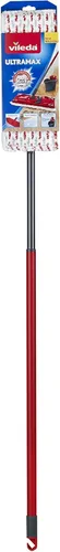 Vista 7 de Vileda UltraMax Mop - Trapeador de piso de microfibra roja
