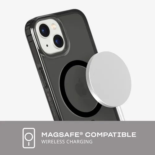 Vista 3 de tech21 Funda para iPhone 14 Evo Tint compatible con MagSafe®, absorbente de golpes y resistente a los arañazos con protección contra caídas de 12