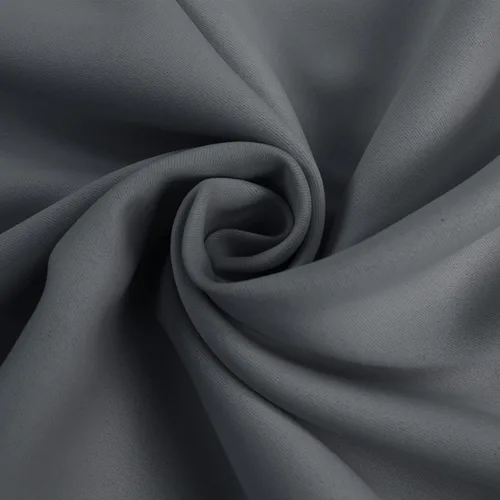 Vista 15 de Cortinas opacas para dormitorio con línea negra, 100 % opacas, con aislamiento térmico, cortinas largas para sala de estar, tratamiento de ventanas