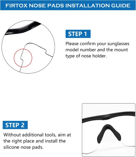 Vista 4 de Kits de goma de repuesto para gafas de sol Oakley M2 Frame XL
