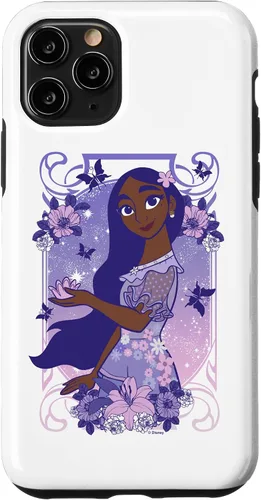 Vista 27 de Funda para iPhone 16 Disney Encanto Isabella Dreamy Floral Retrato