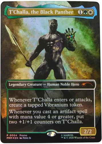 Vista 7 de Marvel Legends Series Magic: The Gathering Black Panther
