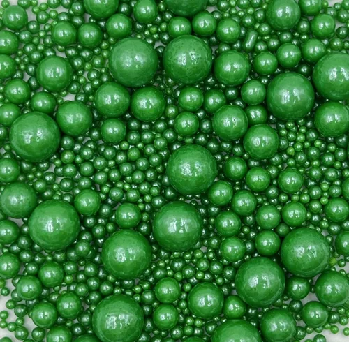 Vista 15 de Sentovac - Gránulos de azúcar con perlas doradas brillantes para decoración de pasteles, tamaño mezclador, 1 botella de 4.23 onzas, decoración
