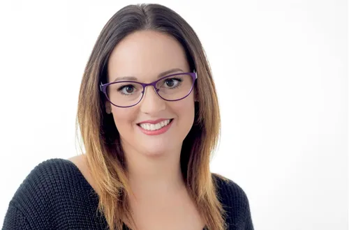 Vista 5 de Gafas DEA de ajuste extendido y moda para mujer, solo marcos, listas para RX
