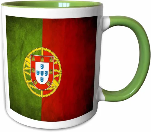 Vista 12 de 3dRose Taza de café, tamaño – 11oz – Banderas de la bandera de Portugal – divertido regalo de taza de café Negro/Blanco