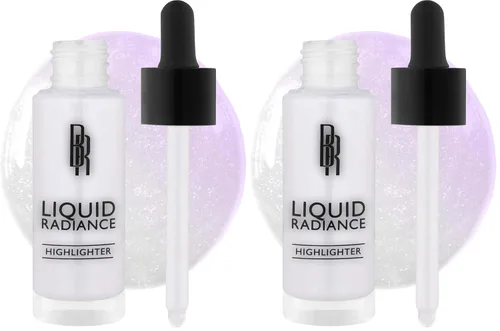 Vista 8 de Black Radiance Resaltador Liquid Radiance, peso en rosa, 1 onza