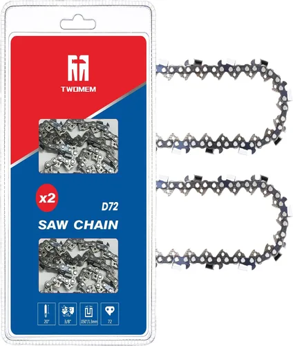 Vista 8 de TWOMEM - Cadenas de repuesto de 4 pulgadas para disco de cadena de tallado de madera, 22 dientes, compatible con amoladoras angulares de 4 pulgadas