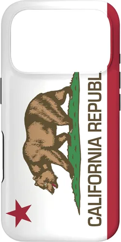 Vista 30 de Funda con la bandera de California para iPhone 17