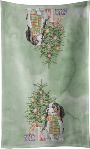 Vista 48 de Caroline's Treasures Toalla de cocina Christmas English Bulldog #2, 15 X 28, multicolor