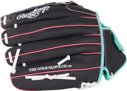 Vista 5 de Rawlings Serie Sure Catch - Guante de sóftbol juvenil Tamaños 10" - 12.5" Múltiples estilos