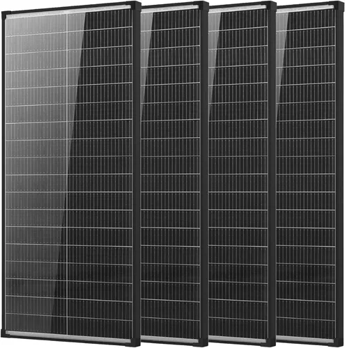 Vista 15 de Panel solar bifacial de 100 W, tipo N 12 V, 18 BB, 25 % de alta eficiencia A+ de celda monocristalina IP68, panel solar impermeable para caravana