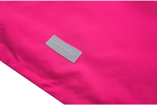 Vista 7 de M2C Chaqueta cortavientos con capucha para niños y niñas con forro polar impermeable