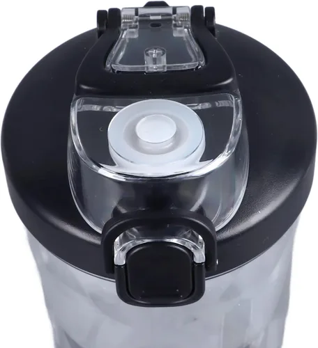 Vista 8 de Licuadora portátil, 18000rpm 20.3 fl oz de gran capacidad inalámbrica de acero inoxidable con 6 cuchillas ultra afiladas para batidos y licuados