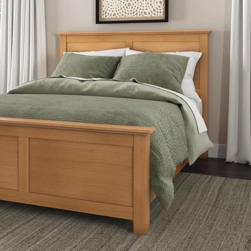 Vista 4 de Homestyles Oak Park Cama Queen y mesita de noche