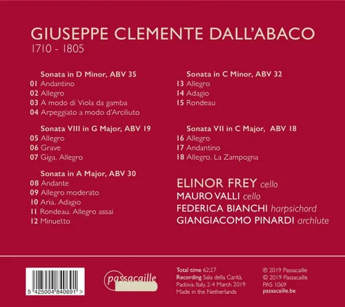 Vista 2 de Cello Sonatas