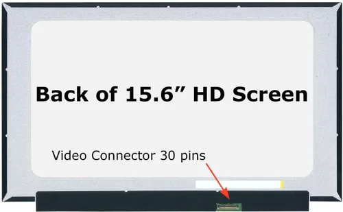 Vista 2 de SCREENARAMA Nueva pantalla de repuesto para ASUS VivoBook X512D X512DA Pantalla LED LCD mate HD 1366x768 con herramientas y cinta HD Matte