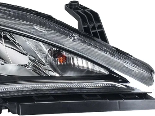 Vista 5 de Faro halógeno sin LED DRL para Chrysler Pacifica 2017 2018 2019 2020 lado del pasajero
