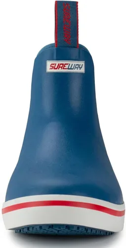 Vista 2 de SUREWAY Men's Deck Boots Professional Non-Slip Fishing & Ankle Deck Boot Waterproof Rain Boots