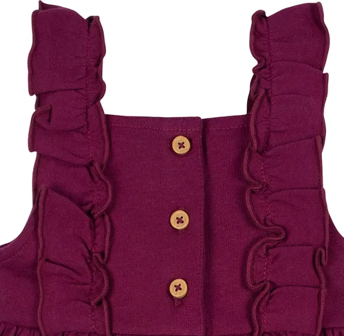 Vista 5 de Gerber Conjunto de vestido de 2 piezas para bebés y niñas pequeñas