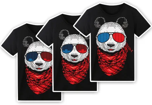 Vista 3 de Camiseta LED activada por sonido ropa de ecualizador iluminada para fiestas