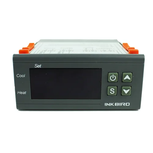 Vista 7 de Inkbird Termostato de control de temperatura ITC1000 Controlador de interruptor de temperatura digital de doble etapa Pantalla ℃ ℉ Relé