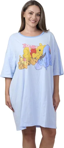 Vista 10 de Disney Pijama para mujer con estampado de Mickey y Minnie Mouse, talla única y talla grande Navidad