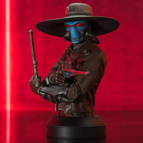 Vista 4 de Diamond Select Toys Star Wars: The Clone Wars: Cad Bane Busto escala 1:6, multicolor, 6 pulgadas, APR222241