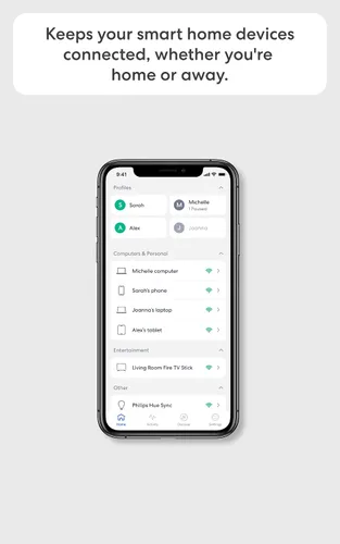 Vista 4 de Router wifi de malla Amazon eero 6+ con 1 mes gratis de eero Plus (se renueva automáticamente). Cobertura de hasta 1500 pies², conecta más de 75