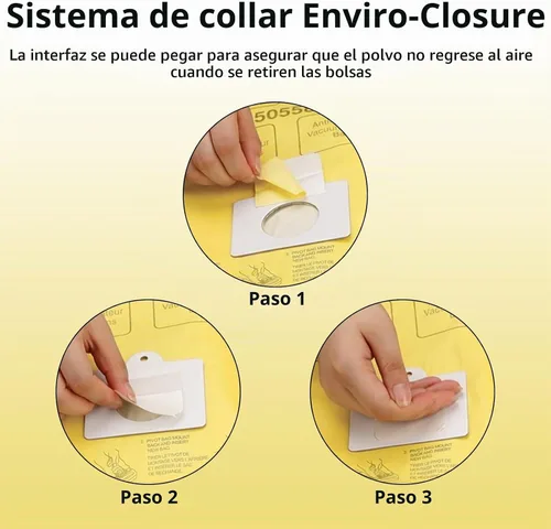 Vista 8 de Bolsas para aspiradora Kenmore Canister Tipo C/Q 50555 50557 50558 y Tipo C-5, 10 unidades de Improvedhand