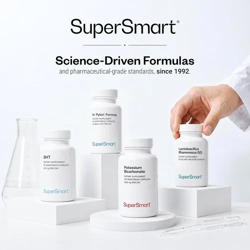 Vista 7 de Supersmart - Lactobacillus Reuteri 5 Billion CFU per Day - Probiotic Supplement Non-GMO & Gluten Free - 60 DR Capsules 5 billion UFC per day