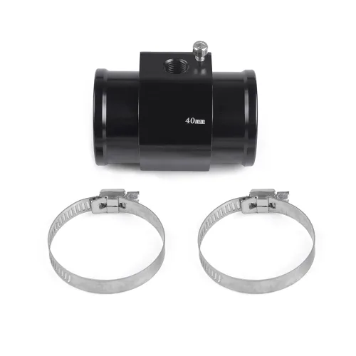 Vista 10 de Adaptador de abrazadera para sensor de temperatura de agua de aluminio, tubo de unión de temperatura de agua, medidor de temperatura, abrazaderas