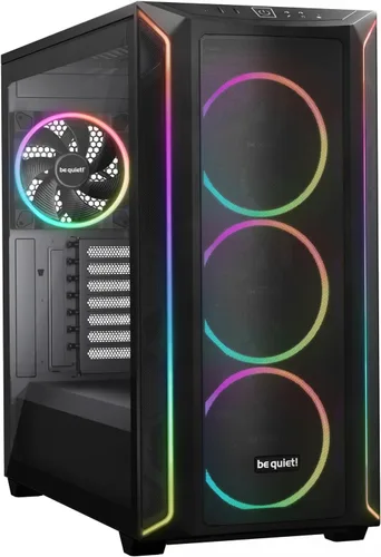 Vista 13 de be quiet! Shadow Base 800 FX - ARGB - Ventiladores PWM de 140mm con 4 Alas de Luz - Carcasa para PC gamer Mid-Tower - Soporte para radiadores