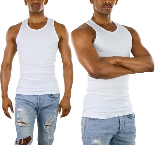 Vista 3 de ToBeInStyle Camiseta larga de entrenamiento para hombre