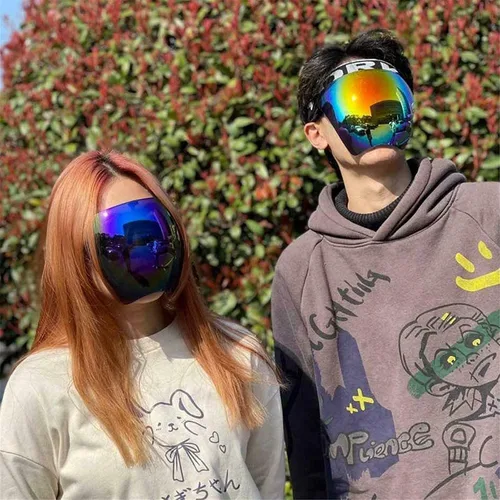 Vista 3 de GAWYOEX Full Face Sunglasses,Oversized Polarized Face Shield Tinted Face Shield,Visor Sunglasses