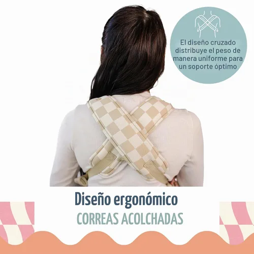 Vista 6 de Ava & Oliver Essential Portabebés – Portabebés ergonómico, saludable para la cadera, suave y estructurado para bebés y niños pequeños