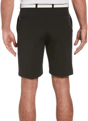 Vista 2 de PGA TOUR Pantalón corto de golf elástico con textura horizontal frontal plano para hombre de 9 pulgadas